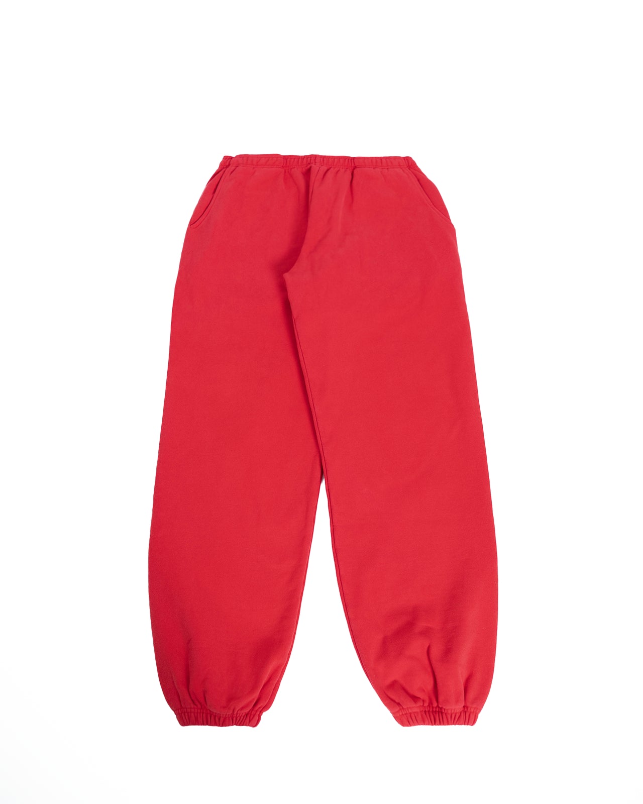 Enzyme Washed Sweatpant 'Red'