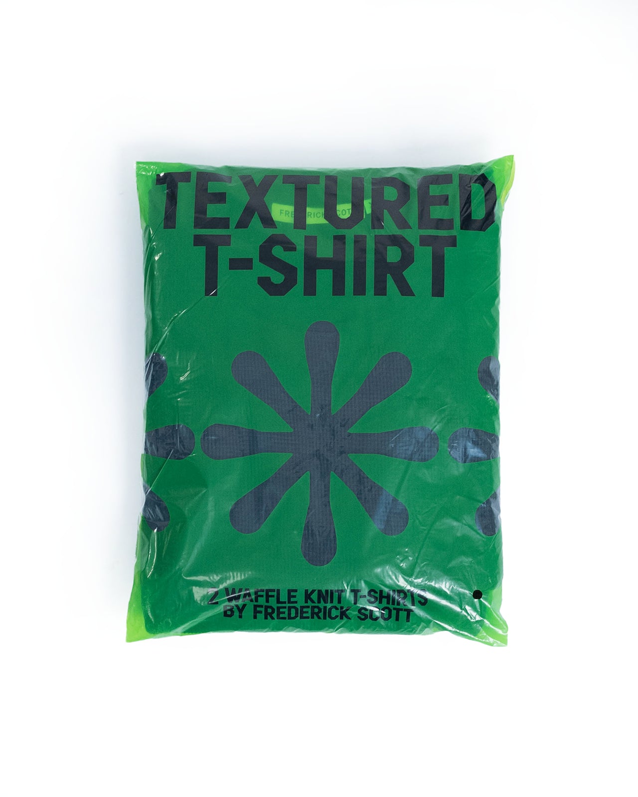 Textured Tee Shirt 2.0 - Black (2 Pack)