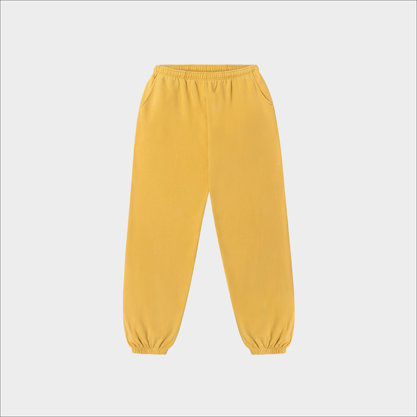 Enzyme Washed Sweatpant 'Mustard' - Frederick Scott